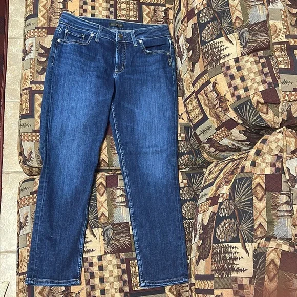 Skinny Crop Silver Jeans - Picture 2 of 2